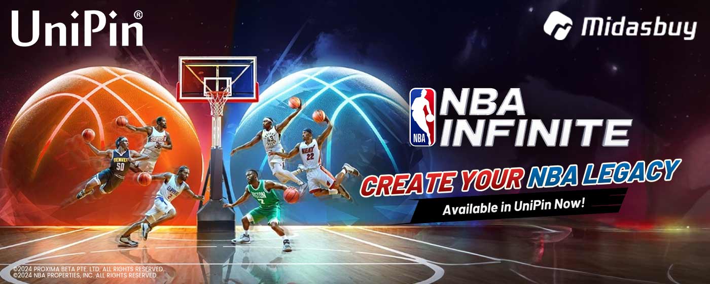 NBA Infinite Is Now Available On UniPin: Create Your Basketball Legacy On The Court (MY)